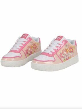 Women's Barbie by Mattel Pink Casual Court Sneaker